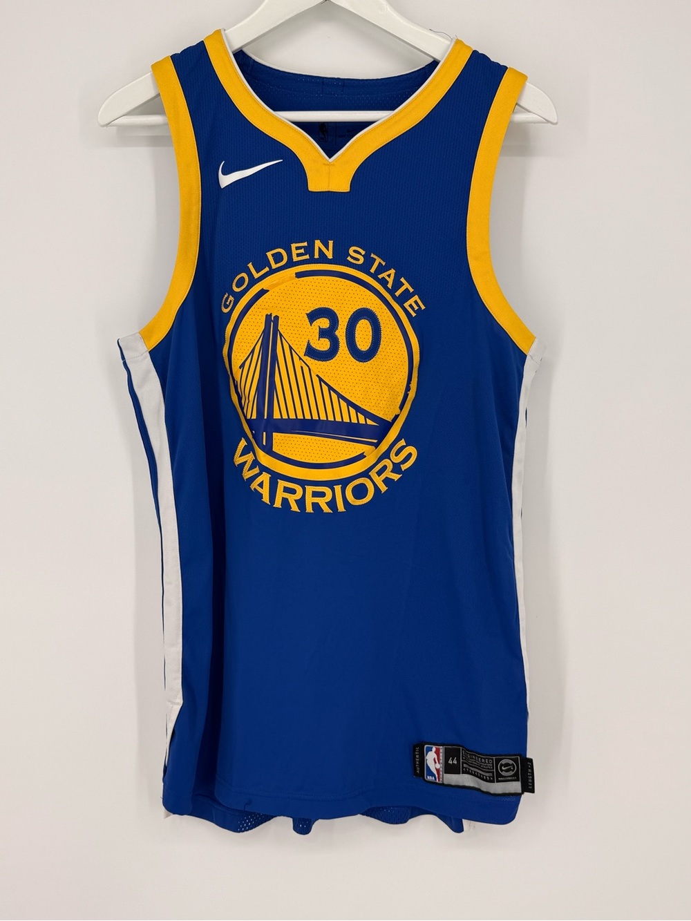 NBA Steph Curry Golden State Warriors Nike Jersey - Size Medium / 44